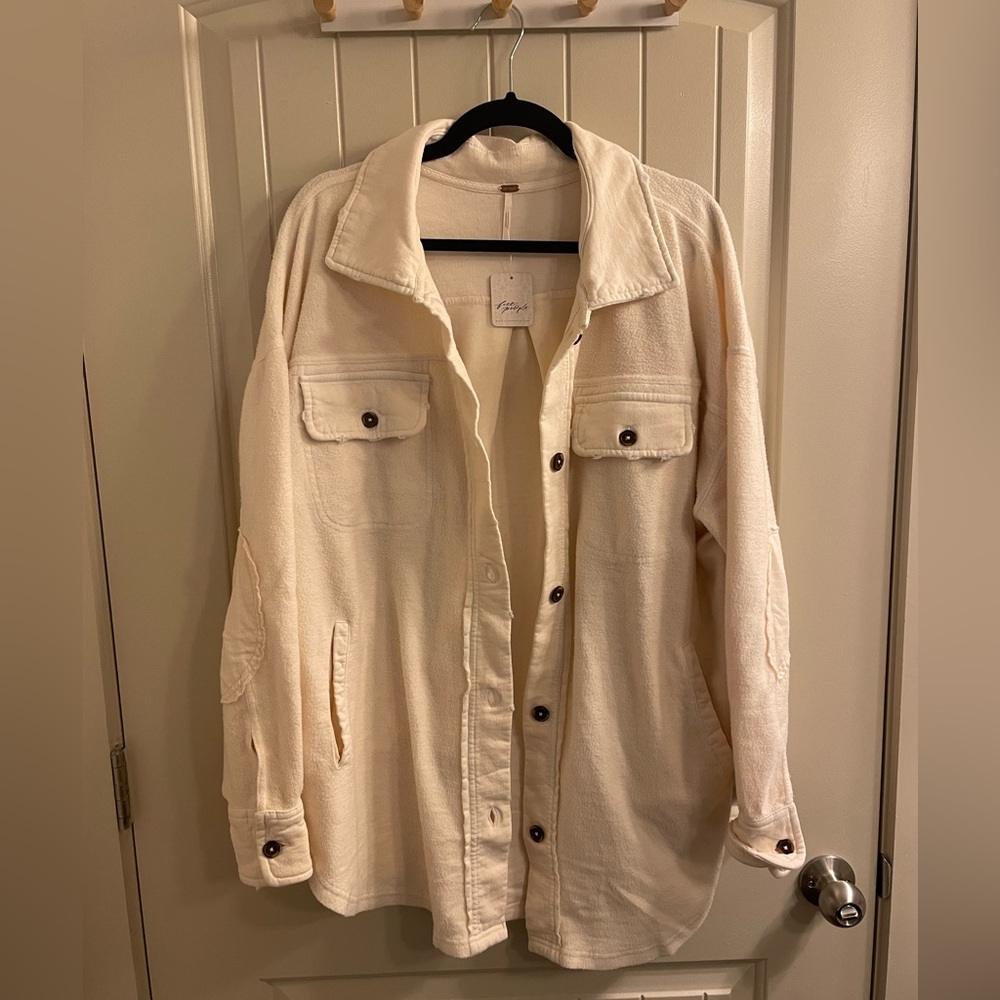 Free people ruby shacket jacket NWT